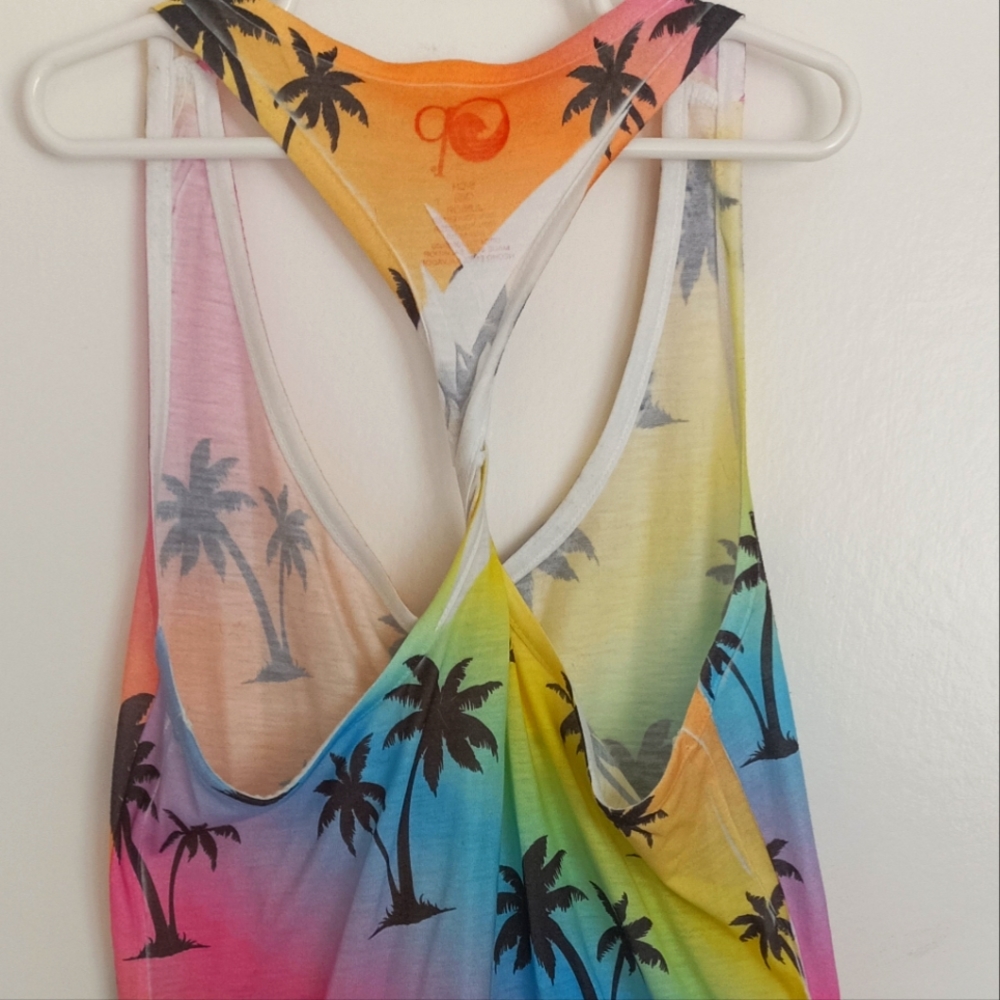 Cute Rainbow 🌈 OP Tank Racerback - Picture 3 of 5